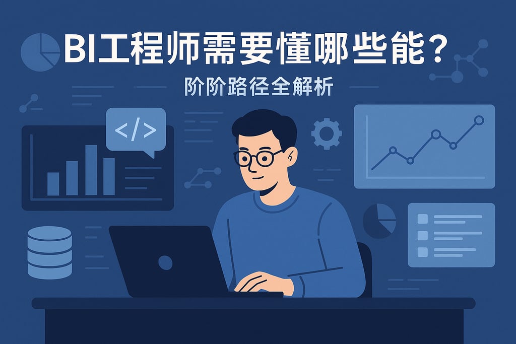 BI工程师需要懂哪些技能？进阶路线全解析"